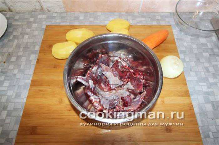 суп із зайчатини
